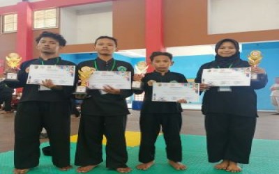 MTs SALAFIYAH AL MUTTAQIN SABET 4 PIALA DI AJANG KEJUARAAN PENCAK SILAT PIALA WALIKOTA TAHUN 2024